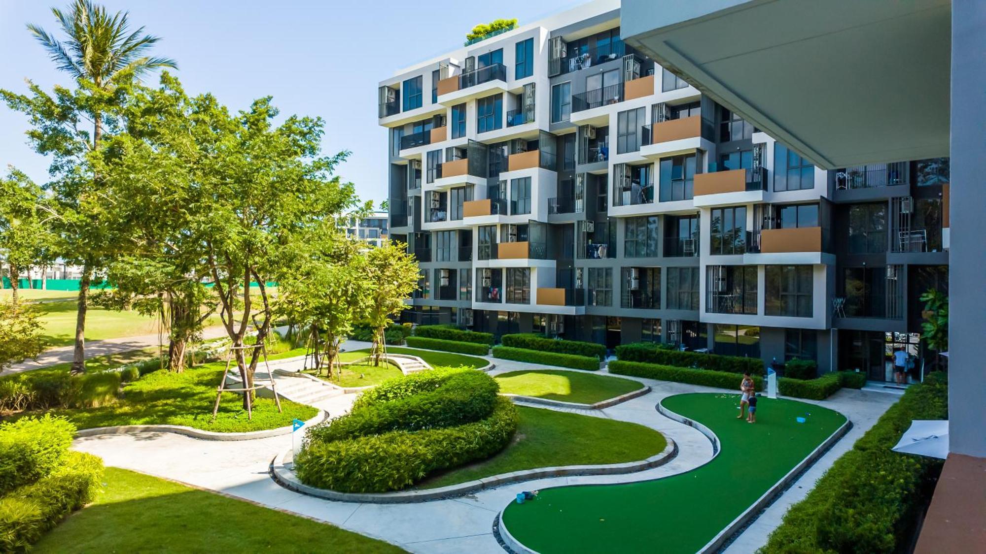 Апартаменты Laguna Skypark Пляж Банг Тао